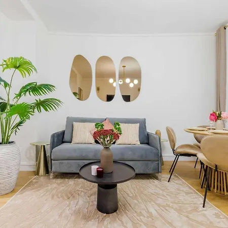 Apartmán Stylish 3 Min From Haussmann, Sleeps4