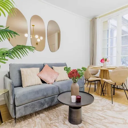 Apartmán Stylish 3 Min From Haussmann, Sleeps4