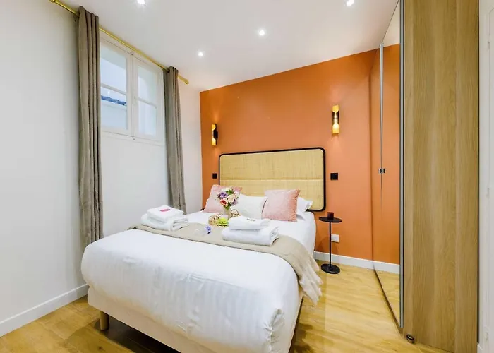 Stylish 3 Min From Haussmann, Sleeps4 Apartmán *